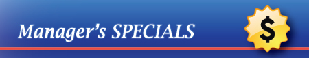 Managers Specials